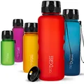 Produktbild: 720°DGREE Trinkflasche 1,5 Liter “uberBottle“ softTouch +Sieb - BPA-Frei - XL Wasserflasche für Gym, Fitnessstudio, Workout, Fitness, Sport, Outdoor - Große Sportflasche aus Tritan - Leicht, Stoßfest