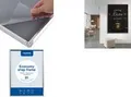 Produktbild: EUROPEL Plakatrahmen Economy, DIN B2, 25 mm, silber eloxiert aus eloxiertem Aluminium, abgerundetes Rahmenprofil 25 mm, - 1 Stück (355099)