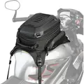 Produktbild: Motorrad Tankrucksack Hartschale Wasserdicht 18L Gepäcktasche Schwarz