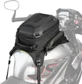 Produktbild: Motorrad Tankrucksack Hartschale Wasserdicht Erweiterbar 15-18L Schwarz