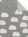 Produktbild: Kinderdecke Clouds, s.Oliver, mit Wolken und Sternen, Kuscheldecke