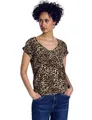 Produktbild: Street One Damen Bluse mit Leo-Muster