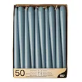 Produktbild: PAPSTAR 50 Leuchterkerzen Ø 2,2 cm · 25 cm arktikblau