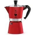 Produktbild: Bialetti Moka Express Espressokocher - Für Gas-/Elektroherd - Für 6 Tassen - Rot