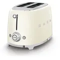 Produktbild: Retro Toaster 2 Schlitz 50s Style - mit 6 Röstgraden, Auftau und Bagelfunktion C...