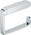 Produktbild: Keuco Toilettenpapierhalter Elegance (1-St), aus Metall, hochglanz-verchromt, offene Form, WC-Rollenhalter fürs Bad