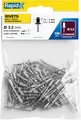 Produktbild: Rapid Blindnieten Aluminium Standard Ø 3,2mm 2-4mm Klemmbereich 100 Stk Nieten