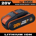 Produktbild: 20V MAX 3,8Ah Akku Für Worx Original Ersatzakku WA3553 WA3556 WA3551 WA3639