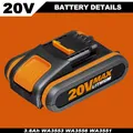 Produktbild: 3,8Ah 20V MAX Akku Für Worx Original Ersatzakku WA3553 WA3556 WA3551 WA3639 NEU