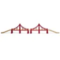 Produktbild: Brio 33683 - Hängebrücke ca. 1,1m, Holzeisenbahn, Spielzeug, Holzspielzeug, NEU