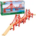 Produktbild: BRIO World 33683 Hängebrücke - Eisenbahnzubehör Holzeisenbahn - Kleinkinderspiel