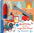Produktbild: Kinderbuch Ausmalen mit dem magischen Pinsel. Fahrzeuge Malbuch mit Wassertanksti Nesk