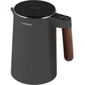 Produktbild: Concept Norwood Wasserkocher De Edelstahl Mit Control De Temperatur 45/60/70/85/90/95/100°c Keep Warm Funktion 1,5l 1850-2200 W (dunkelgrau)