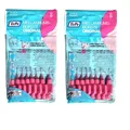 Produktbild: 2x TePe Original Interdentalbürsten - 0,4mm pink  - 2x 8 Zahnzwischenraumbürsten