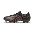 Produktbild: PUMA Unisex Future 9 Play FG/AG Fußballschuh, schwarz-leuchtendes Rot, Starkes Grau, Größe 43, Puma Schwarz leuchtendes Rot, Starkes Grau, 43 EU