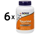 Produktbild: 6 x NOW Foods Taurine, Powder - 227g (55,03 EUR/kg)