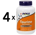 Produktbild: 4 x NOW Foods Taurine, Powder - 227g (60,52 EUR/kg)