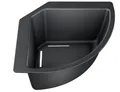 Produktbild: BLANCO 235866 Eck-Schale aus Kunststoff schwarz / Spülenzubehör / Abtropfschale