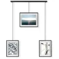 Produktbild: 1016057-040 - EXHIBIT Bilderrahmen an Stange hängend, 3 Stück, schwarz
