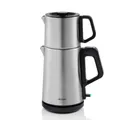 Produktbild: Arzum AR3143 Teemaschine Türkische Teekanne Teekocher Edelstahl-Kanne 1,8/1,0 L
