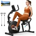 Produktbild: Merach Liege-ergometer, Heimtrainer Fahrrad Für Zuhause, 8 Widerstandsstufen, App, Bis 158kg, Tablet-halter, Leise