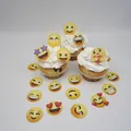 Produktbild: Tortendeko Smiley Emoji Geburtstag eßbar Tortenaufleger Eßpapier