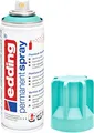 Produktbild: edding 5200 Permanent Spray - opulent türkis matt - 200 ml - Acryllack zum Lackieren und Dekorieren von Glas, Metall, Holz, Keramik, Kunststoff, Leinwand - Lackspray, Acrylspray, Farbspray