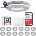 Produktbild: x-sense smarter rauchmelder wlan mit sprachausgabe und 17 standorten, feuerme...