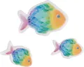 Produktbild: Rayher Wachsmotiv Regenbogen Fische - 3 Stk. für kreative DIY Kerzengestaltung