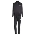 Produktbild: adidas Men's SPORTSWEAR BASIC 3 STRIPES FLEECE TRACKSUIT, Black, L