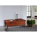 Produktbild: Couchtisch Akazie 120x75x40 nougat lackiert OXFORD #445