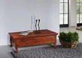 Produktbild: Massivmoebel24 Couchtisch Couchtisch Akazie 120x75x40 nougat lackiert OXFORD #445