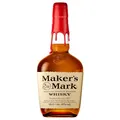 Produktbild: Maker's Mark | handgemachter Kentucky Straight Bourbon Whisky | weicher und vollmundiger Geschmack | 45% Vol | 700ml Einzelflasche