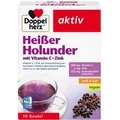 Produktbild: Doppelherz heißer Holunder m.Vit.C+Zink Granulat 10 St