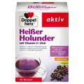 Produktbild: Doppelherz HeiÃŸer Holunder Vitamin C und Zink 10 Beutel HeiÃŸer Holunder +