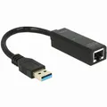 Produktbild: Delock Adapter USB3.0 > RJ45 Gigabit LAN 10/100/1000 Mb/s Netzwerkadapter 62616