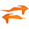 Produktbild: Kühlerverkleidung UFO PLAST 2-teilig Abdeckung Kühler orange OEM