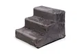 Produktbild: Karlie Easy Step Hundetreppe, Hundezubehör, Plüsch/Holz, Dunkelgrau -