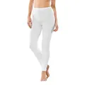 Produktbild: Schiesser Damen Leggings Luxury 2er Pack, Farbe:Weiß (100);Größe:38 (M)