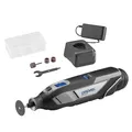 Produktbild: Dremel 8240 Akku-Rotationswerkzeug, 12V 2Ah Lithium-Ionen-Akku, Multifunktionswerkzeug Set mit 5 Zubehören, variable Drehzahl 5.000–35.000/min, und schnelle Ladezeit