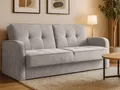 Produktbild: Beautysofa Schlafsofa PAVO 3-Sitzer mit Armlehnen, mit Bettfunktion und Bettkasen