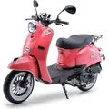 Produktbild: Motorroller 50 ccm Burnout MiniMe 2.0 Rot  45 km/h - Rot
