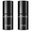 Produktbild: NEONAIL UV Set Hard Base 7,2 ml und Hard Top 7,2 ml UV 2 in 1