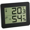 Produktbild: Thermo-Hygrometer 30.5027.01 schwarz