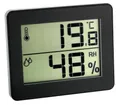 Produktbild: TFA 30.5027 digitales Thermometer Hygrometer Ultra Flat Klimakontrolle Speicher
