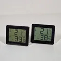 Produktbild: 2x TFA Dostmann 30.5027.01 Digitales Thermo-/Hygrometer Schwarz Thermometer 2Stk