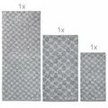 Produktbild: JOOP 1611 Cornflower Fb.76 Saunaset: 1x Handtuch 1x Duschtuch 1x Saunatuch