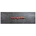Produktbild: Türmatte Fußmatte Küchenteppich Waschbar Peperoni 60x300 Cm Schmutzfangmatte Tür