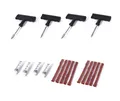 Produktbild: 2x Reifen Reparatur Set Auto Reifenpanne Pannenset Flickzeug 9-tlg.