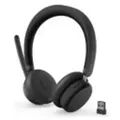 Produktbild: Lenovo 6550 Headset On-Ear Bluetooth kabellos aktive Rauschunterdrückung Schwarz Zertifiziert für Microsoft Teams